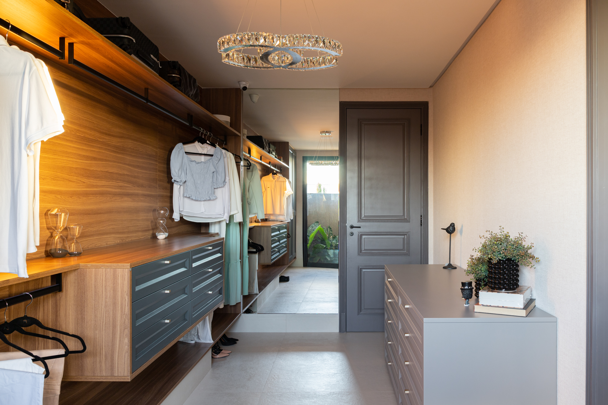 Closet e espelhos de Casa Contrappunto